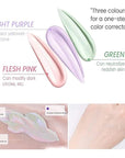 2Pcs Pore Primer,Skin Tone Correcting Facial Serum,One Step Concealer Foundation