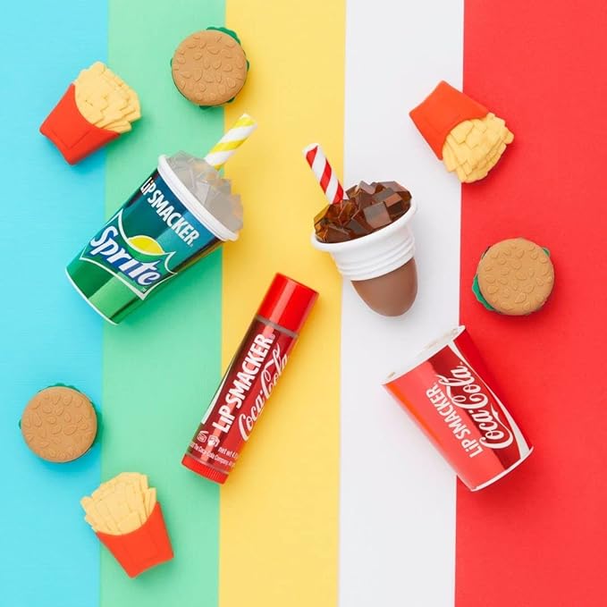 Lip Smacker Coca Cola Collection, lip balm for kids - Coca-Cola & Sprite, trio