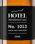AirScent Hotel Diffuser Oil No. 1013 - Black Fig Peony Blonde Woods - Hotel Scent Dupe - Premium Fragrance Oil for Ultrasonic and Waterless Diffusers and Crafting - 500 mL, 16.9 fl oz Glass Bottle