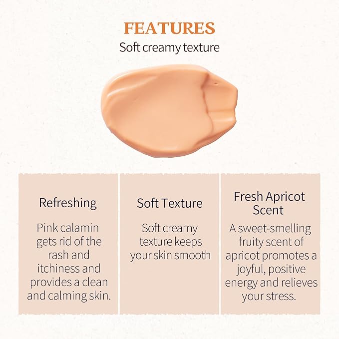 SKINFOOD Mask Apricot Trouble Care 120g - Facial Pore Clearing and Body Skin Soothing - Wash Off Face Masks, Clear & Smooth Skin - Shower-Proof Texture (4.23 oz)