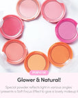 ETUDE Lovely Cookie Blusher - Lavender Lemon Macaron 4g | Glowing & Natural Powder Blush with Long-Lasting Sebum Control | Easy Application | Korean Makeup, Kbeauty, Perfect for Gift