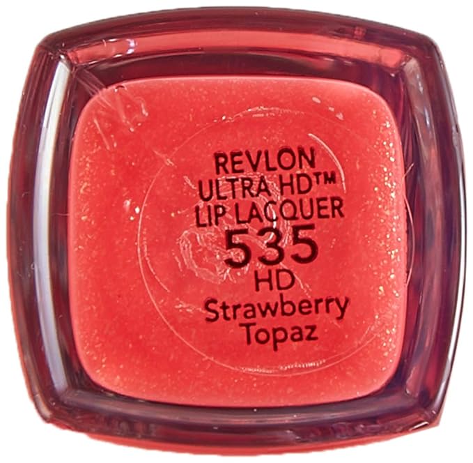 Revlon Ultra HD Lip Lacquer, HD Strawberry Topaz