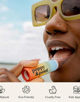 Poppy & Pout Pride Punch Jumbo Lip Balm | All Natural Lip Balms & Moisturizers | Hydrates with Beeswax, Vitamin E, Organic Coconut Oil | Cruelty-Free | Lip Balm in Recyclable Cardboard Tube