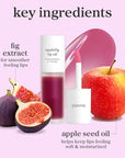 NOONI Korean Lip Oil - Applefig | Long-Lasting, Moisturizing, Plumping, Revitalizing for Dry Lips, Waterproof, No Peel Off, Hydrating, Nourishing Crystal Clear, 0.12 FL Oz