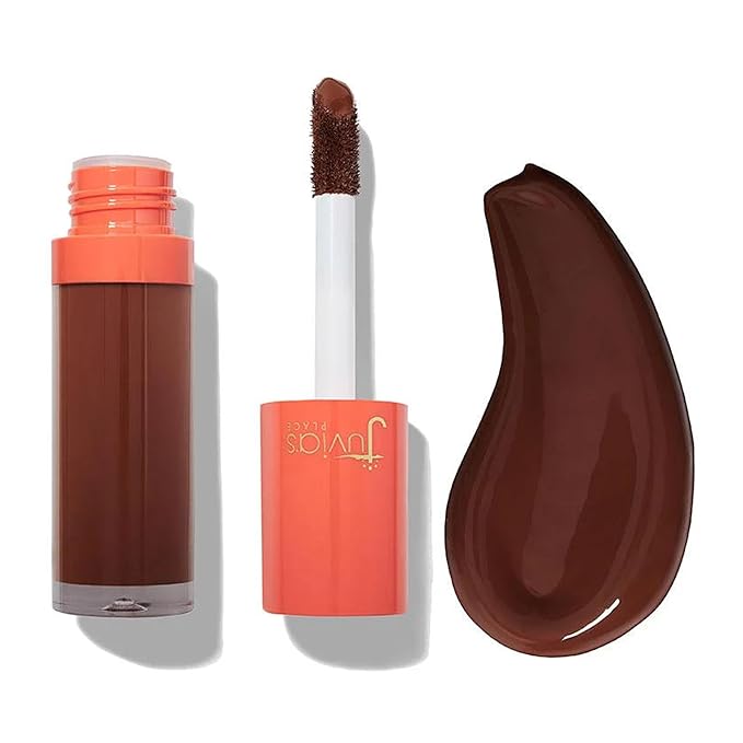 Juvia's Place I Am Magic Liquid Concealer J4 - Deepest Dark with Cool Undertone / 0.34 fl oz, Full Coverage, Hydrating, Waterproof Makeup, Long Wear Concealer