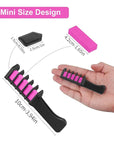 MSDADA New Hair Chalk Comb Temporary Hair Color Dye for Girls Kids with Light Color Hair, Washable Hair Chalk for Girls Age 4 5 6 7 8 9 10 Birthday Cosplay DIY, Easter Stocking Suffer