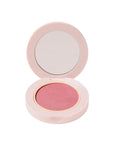 Wander Beauty Hydrating Powder Blush - Lightweight, Berry Blush Makeup with a Blurring, Satin Finish - Buildable Formula with Hyaluronic Acid, Squalane & Aloe Leaf Extract - Berry Busy - 0.18 oz