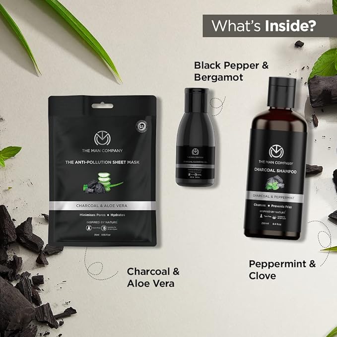 The Man Company Ultimate Charcoal Detan Cleansing
