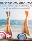 Leg Makeup Waterproof No Transfer, Flawless Body & Leg Scar and Tattoos Cover up Makeup Waterproof Concealer. (1# Fairest Glow)