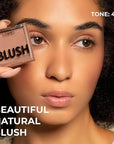 Lamel Blush Cheek Taupe Color Mini - Natural, 3.8g