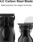 KEMEI Professional Hair Clipper, Hair Trimmer, Beard Shaver Set for Men, Electric Cordless Barber Clipper Beard Trimmer, Rechargeable Fade Clipper Haircutting Kit, KM-2299, KM-2296, KM-1102