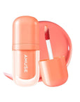 Amuse SEOUL BEBE TINT - 02 PAPAYA CORAL | 24-hour Long-lasting Lip Stain, Plumping, Hydrating, Moisturizing, No Peel Off, Lip Care, Treatment, Non Sticky, Korean Lip Tint for Dry Lips