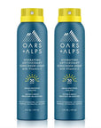 Oars + Alps Hydrating SPF 50 Sunscreen Spray, Infused with Vitamin C and Antioxidants, Water and Sweat Resistant, 6 Oz, 2 Pack