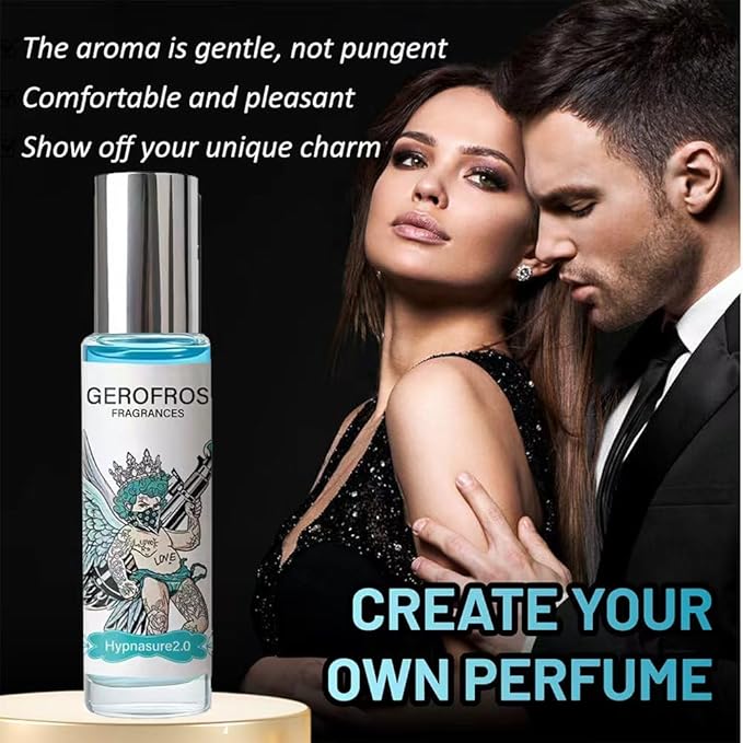 Pheromone Cologne Roll-on for Men,Pheromone-Infused Cologne,Enhances Intimacy,Long Lasting Scent 15ml Travel Set Commemoration Day Gift (Pack of 1)