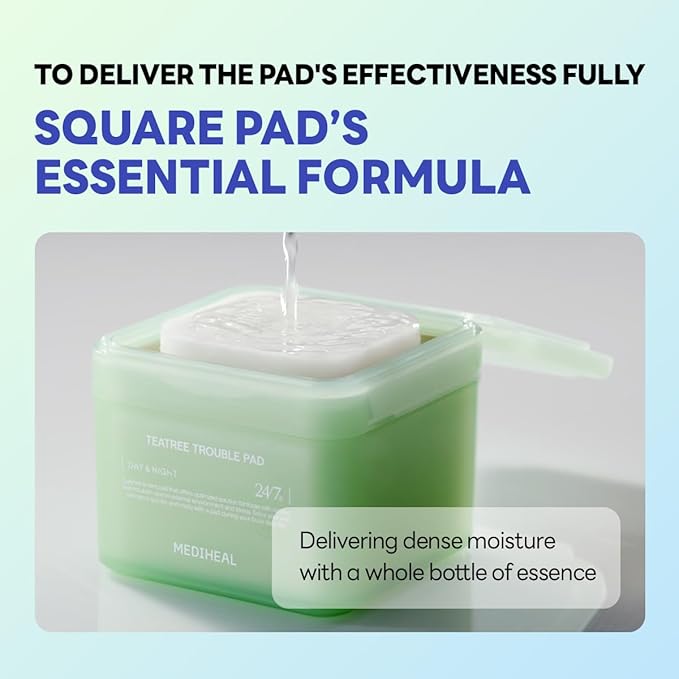 MEDIHEAL Madecassoside Toner Pads [Disney Pixar Edition]-Centella Asiatica to Improve Uneven Skin Tone - Vegan Face Gauze, Full Size 100 + Refill 100 (Teatree, 200 Pads)