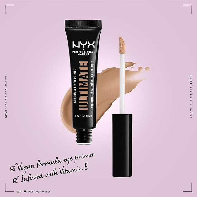 NYX PROFESSIONAL MAKEUP Ultimate Shadow & Liner Primer, Eyeshadow & Eyeliner Primer - Medium Deep