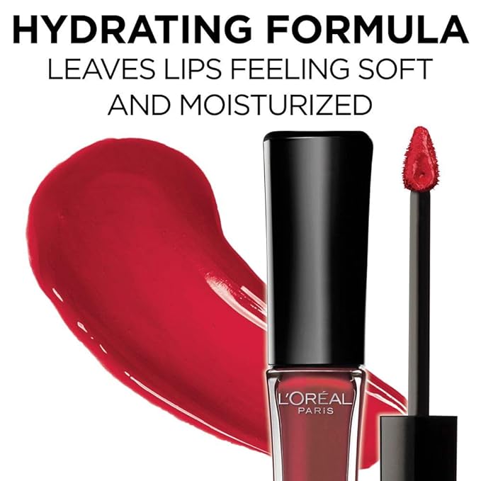 L’Oreal Paris Makeup Infallible 8 Hour Hydrating Lip Gloss, Barely Nude, 0.21 Fl Oz