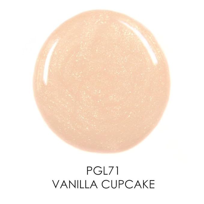 Palladio Lip Gloss, Non-Sticky Lip Gloss, Contains Vitamin E and Aloe, Offers Intense Color and Moisturization, Minimizes Lip Wrinkles, Softens Lips with Beautiful Shiny Finish, Vanilla Cupcake