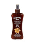 Hawaiian Tropic Protective Tanning Oil Spray Sunscreen SPF 25, 8oz | Tanning Sunscreen, Tanning Oil with SPF, Moisturizing Body Oil, Hawaiian Tropic Oil, Oxybenzone Free Outdoor Tanning Oil, 8oz
