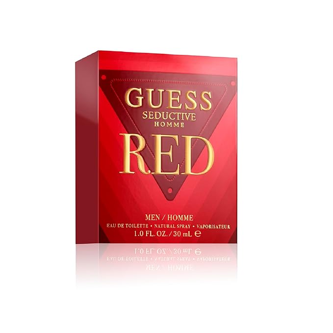 Guess Seductive Red Men/Homme Eau de Toilette Cologne Spray For Men, 1.0 Fl. Oz.