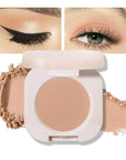 Pressed Single Matte BrownEyeshadow Palette, Matte Burly Wood eyeshadow For Old Women, Pigmented Waterproof Sombras Para Ojos, Single Pressed Powder Vegan, Talc, Paraben & Cruelty Free(04)