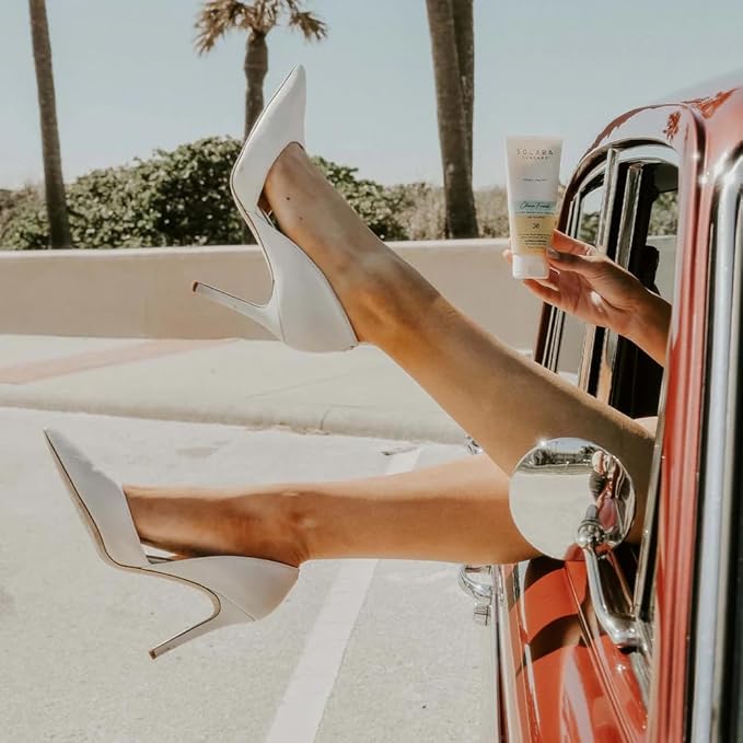 Solara Suncare - Clean Freak Nutrient Boosted Sunscreen, SPF 30 (Sport) | EWG Verified, Vegan, Cruelty Free, Reef friendly | Unscented, Zinc Oxide Broad Spectrum, Water Resistant (3 fl oz | 90 ml)