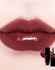 DINTO Blur-Glowy Lip Tint - Glossy Finish, Hydrating, Long Lasting, Lightweight Texture, Non-Sticky, Vegan & Cruelty-Free, K beauty (218 Memento Mori, 0.11 fl.oz)