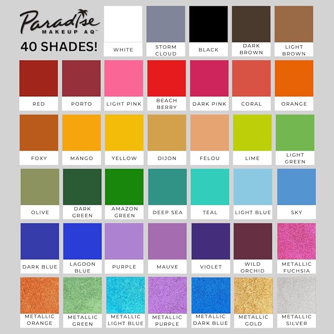 Costumes For All Occasions DD527 Paradise Palet Refill