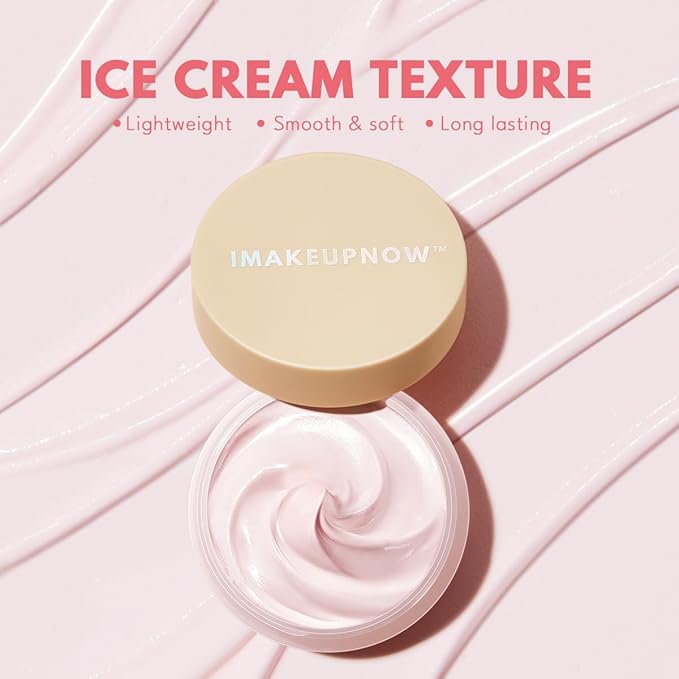 imakeupnow Eyeshadow Primer Base Long-Lasting Cream Eye Makeup Primer Matte, Waterproof Eye Base for Vibrant, Eyeshadow Concealer For All Skin Type, 0.35oz/count