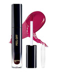 Peel Off Lip Liner Stain, Peel Off Lip Stain with Matte Finish, Peel Off Mask Tint, Waterproof, Long Lasting, Transfer Proof Red Lip Tint, Highly Pigmented Color