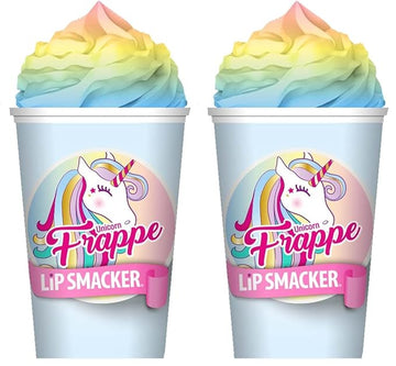 Lip Smacker Frappe Cup Lip Balm, Unicorn, 1 Tube, Prevent Chapped Lips, 0.26 Ounce (Pack of 2)