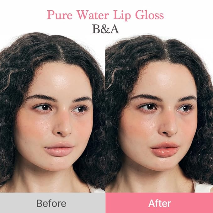 dasique Pure Water Lip Gloss 0.09 oz | Variety of Colors | Dewy Gloss | Buildable Gloss Tesxture | Non-Sticky | K-beauty (#14 Coolish)