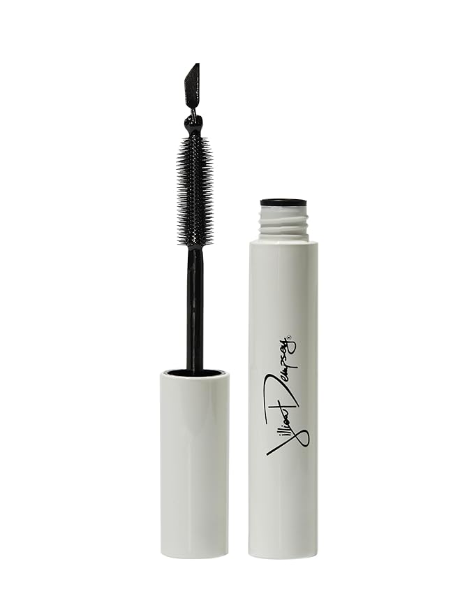 Jillian Dempsey FLYK Trick Mascara | Clean, Lash-Boosting, Natural Mascara & Eyeliner | 90 Degree Flexible Stamp