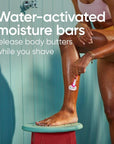Gillette Venus ComfortGlide Disposable Razors for Women, 2 Count, White Tea Scented Moisture Bars for a Smooth Shave