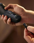 Philips Norelco Shaver 2400 Series, Wet and Dry Electric Shaver, Pop-up Trimmer, P-Cap, Deep Black, Model X3001/90