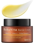 THANKYOU FARMER BakuVita Barrier Cream - Bakuchiol Cream, Day & Night Korean Moisturizer, Bakuchiol Retinol Alternative, Vitamin C + E Korean Serum, Pore Care, Firming, Vegan 1.75 fl oz (50ml)