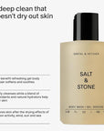Salt & Stone Body Wash Mini Discovery Set | For Women & Men, Sulfate, Paraben, & Dye Free, Leaves Skin Soft and Hydrated | Antioxidants for Deep Moisture | Travel-Sized Body Wash
