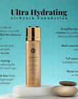 Jerome Alexander Airbrush Foundation Ultra Hydrating, Spray Foundation Makeup with 2x the Active Ingredients, Ultra-Light, Buildable, Full Coverage Formula (Medium)