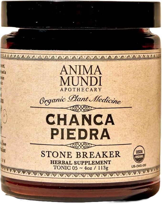 Anima Mundi Chanca Piedra Powder - Anima Mundi Supplements - Stone Breaker Chanca Piedra Powder for Tea - Wildcrafted Chanca Piedra Extract - Liver, Gallbladder & Kidney Cleansing Support (4oz / 114g)