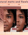 Oil Control Face Pressed Powder, Matte powder setting 1 Pcs)