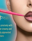 Juvia's Place Coffee Shop Luxe Lip Liner - Kola - Colorstay Matte Finish Lip Pencil, Makeup for Natural Long Lasting Beauty and Sensational Wear, Lip Stain Kiss Proof Cometics