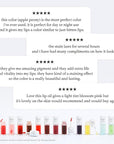 NOONI Korean Lip Oil - Applecherry | Long-Lasting, Moisturizing, Plumping, Revitalizing for Dry Lips, Waterproof, No Peel Off, Hydrating, Nourishing Crystal Clear, 0.12 FL Oz