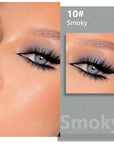 evpct Matte Grey Eyeshadow Singles, Smoky Gray Grey Dusty blue Cream Single Matte Eye Shadow Palette Makeup for Older Women, High Pigment Waterproof Monochrome Mini Eyeshadow Palette, sombra de ojos
