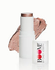 Boomstick Glimmer ® Highlighter Makeup Stick, Subtle Shimmer Face Highlighter Stick for Mature Skin, Hydrating Cream Makeup for Cheekbones, Brow Bones & Nose, No Glitter Highlight