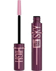 Maybelline Lash Sensational Sky High Mascara Makeup, Volumizing, Lengthening, Defining, Curling, Multiplying, Buildable, Washable Formula, Burgundy Haze, 1 Count