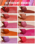 Oulac Moisture Shine Lipsticks Set - Red Orange Purple 3Pcs | Ultra Hydrating Juicy & Glossy, Soild Lip Gloss, Lightweight Smooth, Natural Look Best for Dry, Cracked and Chapped Lips, Vegan (05+06+07)