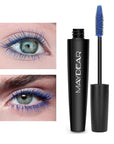 Maydear Colored Mascara for Eyelashes - Waterproof, Long Lasting, Smudgeproof, Fast Dry Lengthening Eye Makeup for Women - Gray Purple - for Party and Stage Use