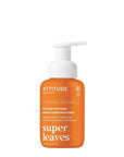 ATTITUDE Foaming Hand Soap, EWG Verified, Plant and Mineral-Based Ingredients, Vegan and Cruelty-free Personal Care Products, Orange Leaves, 10 Fl Oz