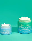 Pacifica Beauty Wake Up Beautiful Retinoid Eye Cream & Overnight Retinoid Cream Set, Skincare, Moisturizer, Face Cream, For Dry, Aging, Sensitive Skin, Vegan, 0.5 fl oz and 1.7 fl oz (Set of 2)