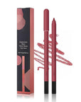 KISSIO Lip Liner,Creamy Lip Pencil,Long Lasting Lip Liner with Sharpener,Matte Finish,Smooth and Soft,Non Dry,Easy to Use,Cruelty free,0.02 oz,06 Fall into